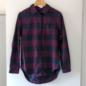 Lululemon Full Day Ahead Plaid Shirt